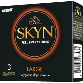 Skyn 3 бр. Големи нелатексови презервативи Skyn Large