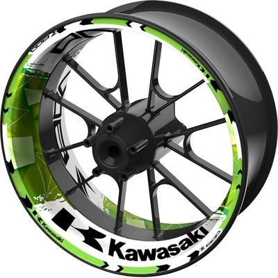 SEFIS jednodielne polepy na kolesá KAWASAKI Z800 Triangle Light