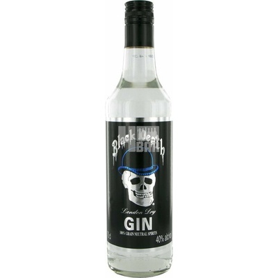 Black Death Gin 40% 0,7 l (holá láhev)