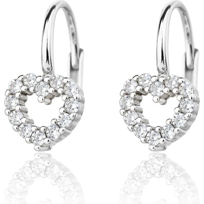 Jan Kos jewellery Stříbrné náušnice MHT-7986/SW00