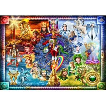 Bluebird Puzzle - Puzzle Marchetti: Tarot of Dreams - 1 500 piese