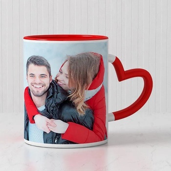 Image 1 of Чаша с дръжка сърце