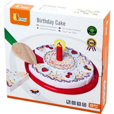 Viga Toys Игрален комплект Viga - Торта (58499)