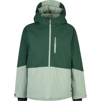 Stoic Детско ски яке Stoic Kid's MountainWool AsplidenSt. II Ski Jacket - New Pine Green / Iceberg Green - размер 128 (EU) (703-6486-0213)