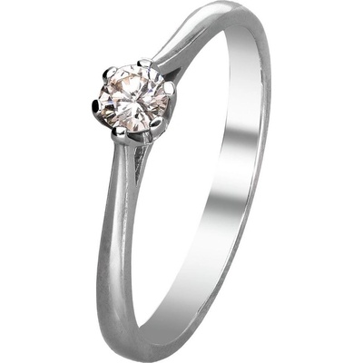 Zlaton Prsten bílé zlato s diamantem 000151906251