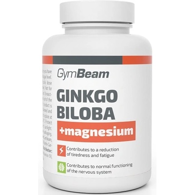 GymBeam Ginkgo Biloba + Magnesium, 90 Capsules