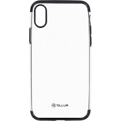 Tellur Cover Silicone Electroplated iPhone X/XS čierne