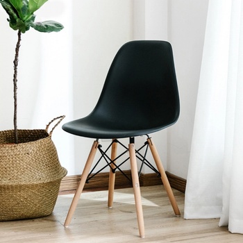 RFG Трапезен стол RFG Vassy Black, черен