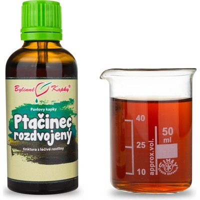 Ptačinec rozdvojený TCM pavlovy bylinné kvapky tinktúra 50 ml