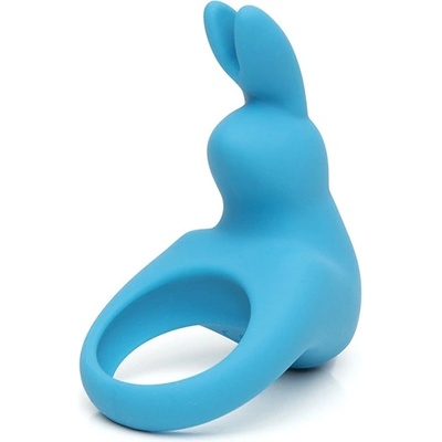 Happy Rabbit Rechargeable Vibrating Rabbit Cock Ring Blue