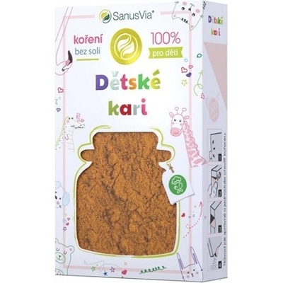 SanusVia Detské kari Bio 43 g