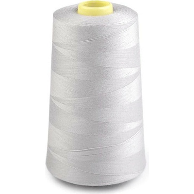 Polyesterové nitě pro overlocky i klasické šití návin 5000 yards PES 40/2 Light Gray 1 ks