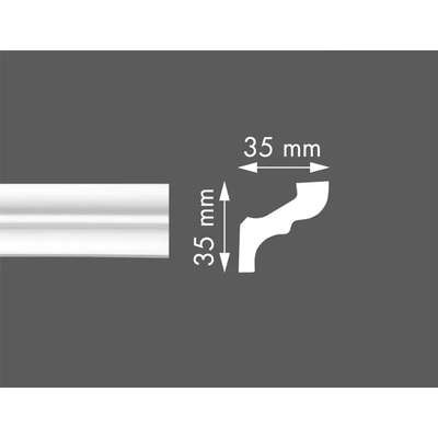 NMC КОРНИЗ СТИРОПОРЕН lx35 35х35мм (60156035)