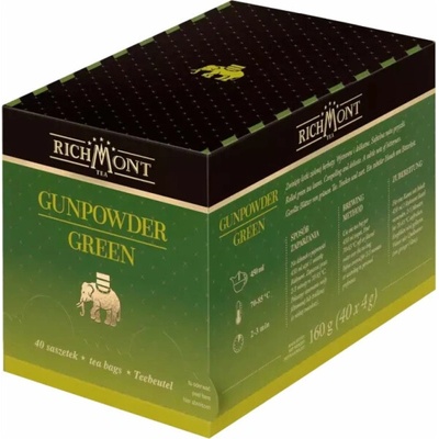 Richmont Gunpowder Zelený čaj v sypaných Čaj 40 x 4 g