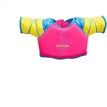 Image 1 of Slazenger Детски потник Slazenger Float Vest Childrens - Pink/Yellow