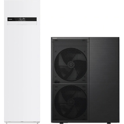 Panasonic Aquarea M-gen AiO hydrosplit (nádrž 260l) (spirála 9kW) T-CAP ADC/WXG R290 400V/230V 9kW