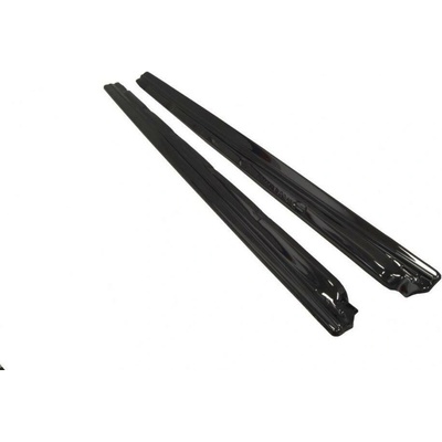 Maxton Design difúzory pod bočné prahy pre Volkswagen Golf Mk7, čierny lesklý plast ABS