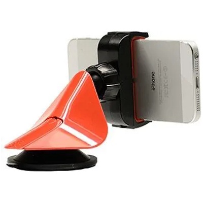 TackForm C-Fit Universal Mount - поставка за кола и гладки повърхности за смартфони до 8.6 см. на ширина (червен)