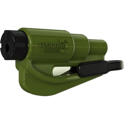 Resqme® Řezač pásů / rozbíječ oken Barva: Vojenská zelená – Zboží Mobilmania