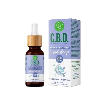 Zelená Země CBD Konopné kvapky s BCP Good sleep 30 ml