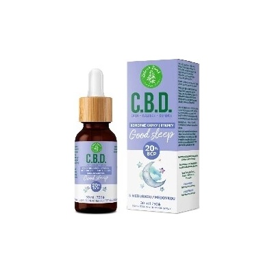 Zelená Země CBD Konopné kvapky s BCP Good sleep 30 ml