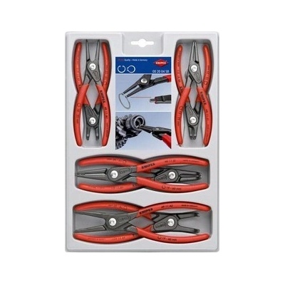 Knipex Kleště na pojistné kroužky, precizní - sada - KN00-20-04-SB