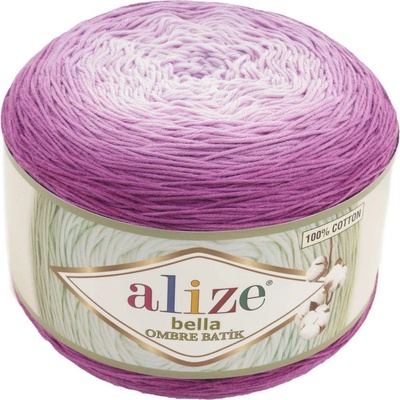 Alize Příze Bella ombre batik 7429 růžovo-fialová