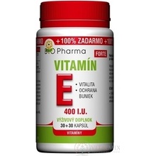 BIO-Pharma Vitamín E Forte 400 I.U.tob.30+30