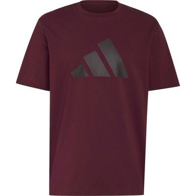adidas Dot logo vínové čierne