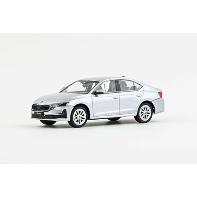 Abrex Škoda Octavia IV RS 2020 Stříbrná Brilliant Metalíza 1:43