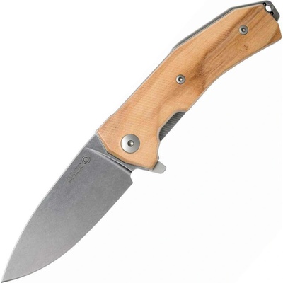 LionSteel KUR UL ocel Sleipner,rukojeť olivové dřevo