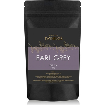 Twinings Černý čaj EARL GREY sypaný 125 g