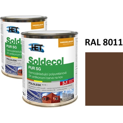 Soldecol PUR SG 0,75L RAL 8011