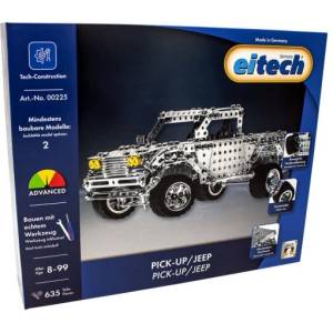 Eitech строителен комплект Jeep автомобил 630 части (00225)