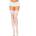 Leg Avenue Stay Up Sheer Thigh Highs 1022 White