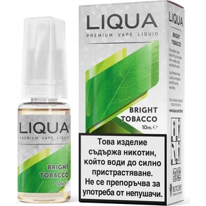  никотинова течност Liqua Elements - Bright Tobacco 6мг