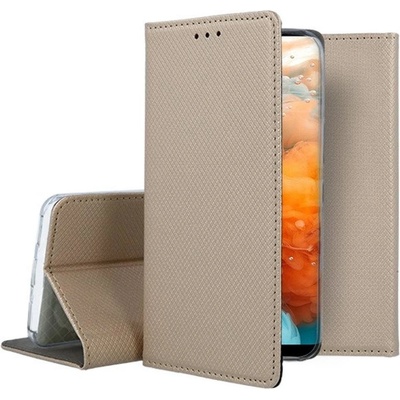 Pouzdro Smart Magnet Huawei Y6 2019 zlaté – Zboží Živě