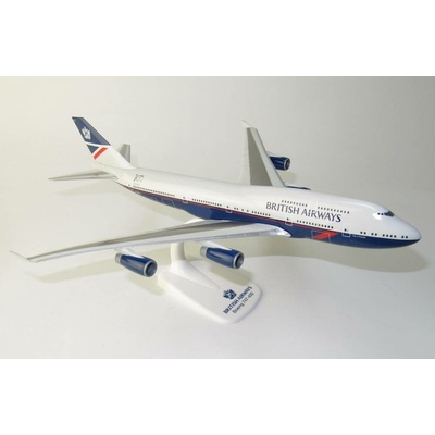 PPC Holland Boeing B747-436 British Airways Landor 1984-1997 retro Named City of Swansea Snap-Fit 1:250