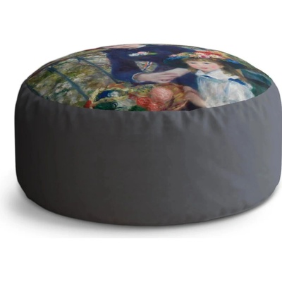 Sablio Okrúhly taburet Circle Dvě sestry (Na Terase) - Pierre-Auguste Renoir: 38x48 cm