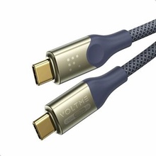 Voltme C2199 Powerlink Utron Series USB-C/USB-C, CTC 5A/240W, 1,2m, šedý, modrý