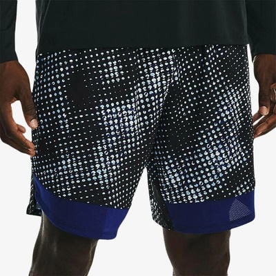 Under Armour UA Train Stretch Printed Sts-BLU modré