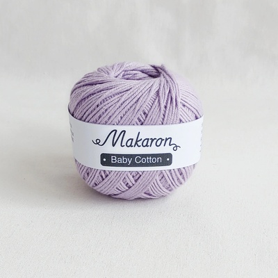 Makaron Baby Cotton levandulová fialová