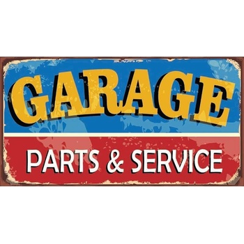 Ceduľa Garage Part & Service