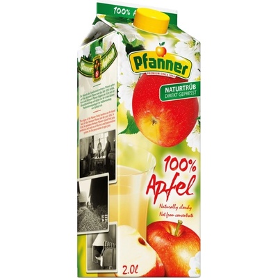 Pfanner Apfelsaft 100% lisovaná jablečná šťáva 2 l