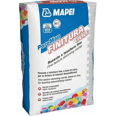 Mapei POROMAP Finitura Civile Jemnozrná dokončovací malta, 25 kg