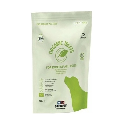 SPECIFIC Dechra Denmark CT BIO Organic Treats for dogs POCHÚŤKY 100 g