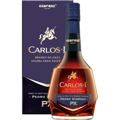 Osborne Brandy Carlos Grand reserva Pedro Ximenez 40,3% 0,7 l (karton)