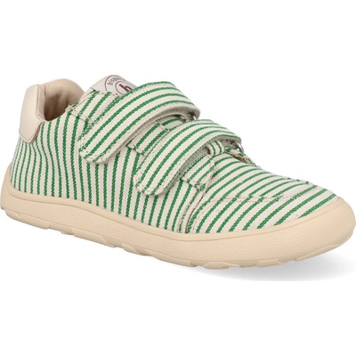 Barefoot dětské tenisky Bisgaard Skipper green zelené