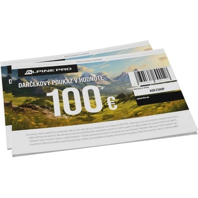DARČEKOVÁ POUKÁŽKA 100 EUR