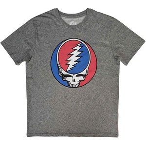 The Grateful Dead Steal Your Face Classic Grey M Риза (GRATETS05MG02)